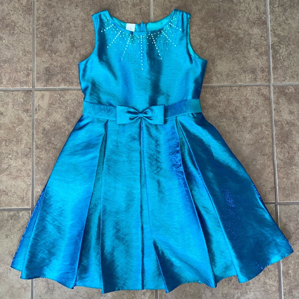 Julia Lee Girls Emerald Green Formal Dress 10